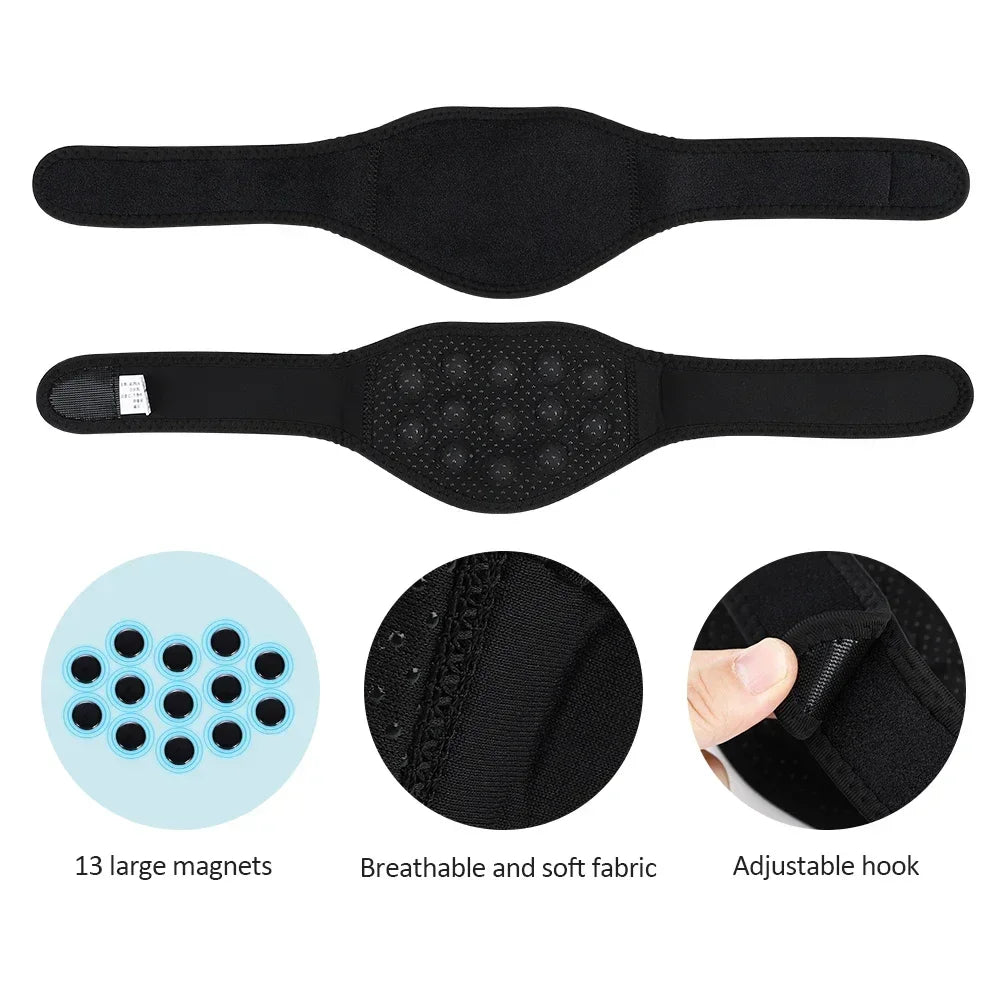 Magnetic Self-Heating Neck Support Belt