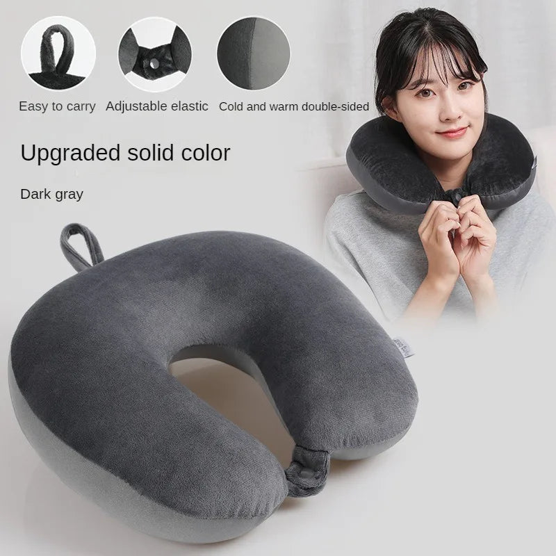U-Shaped Slow Rebound Travel Neck Pillow