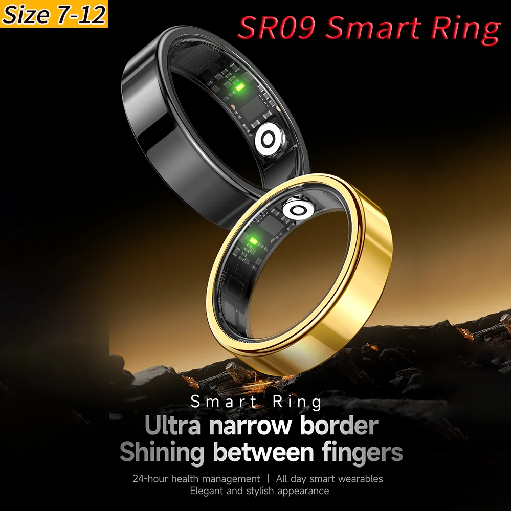 SR09 Smart Ring Health & Fitness Tracker