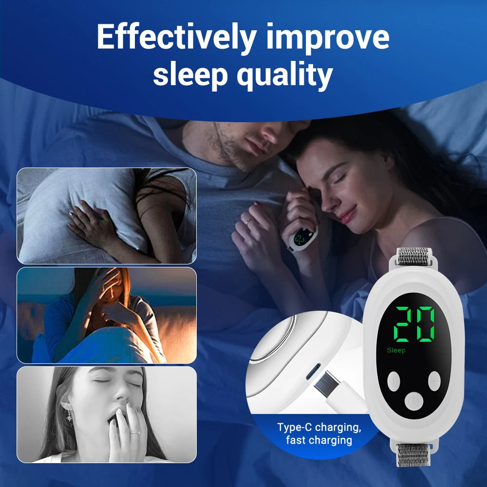 Hand Strap Sleep Aid Device