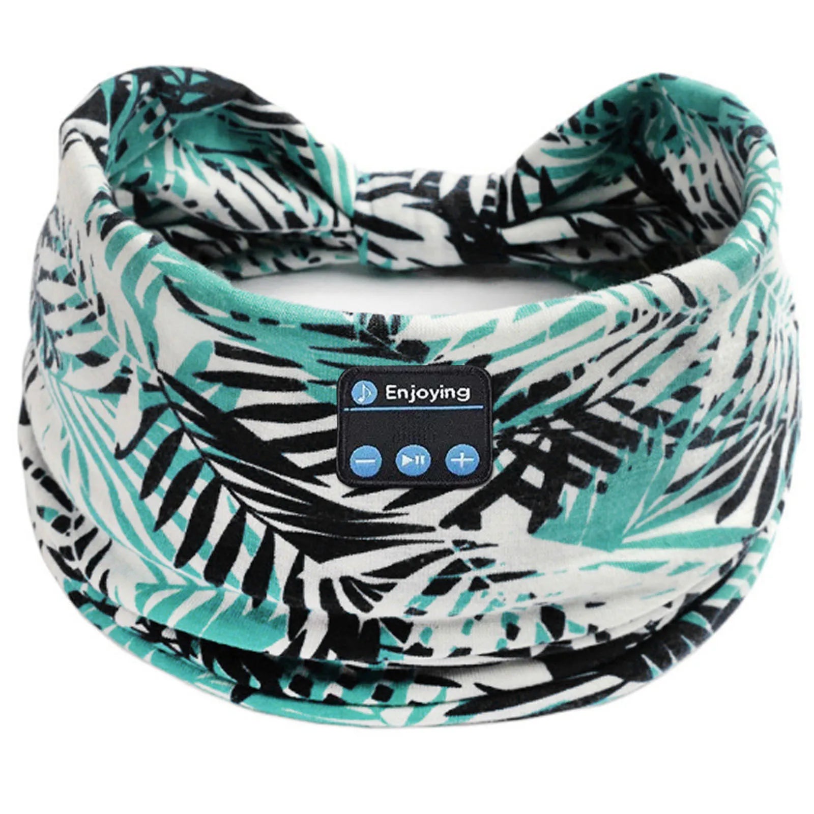 Wireless Leopard Sleep Headband Headphones