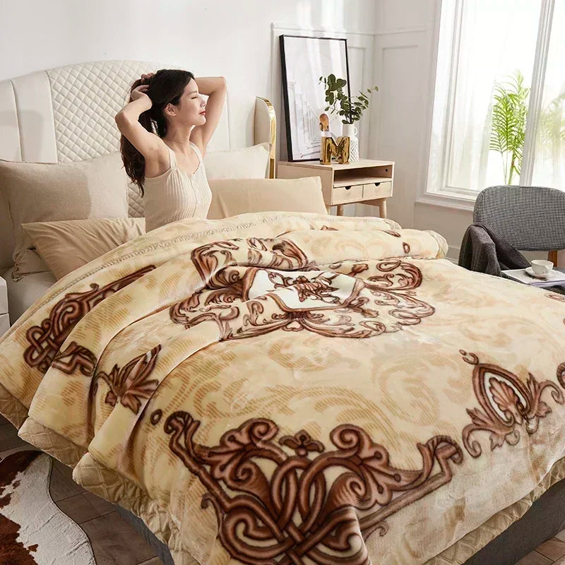 European Style Raschel Weighted Blanket