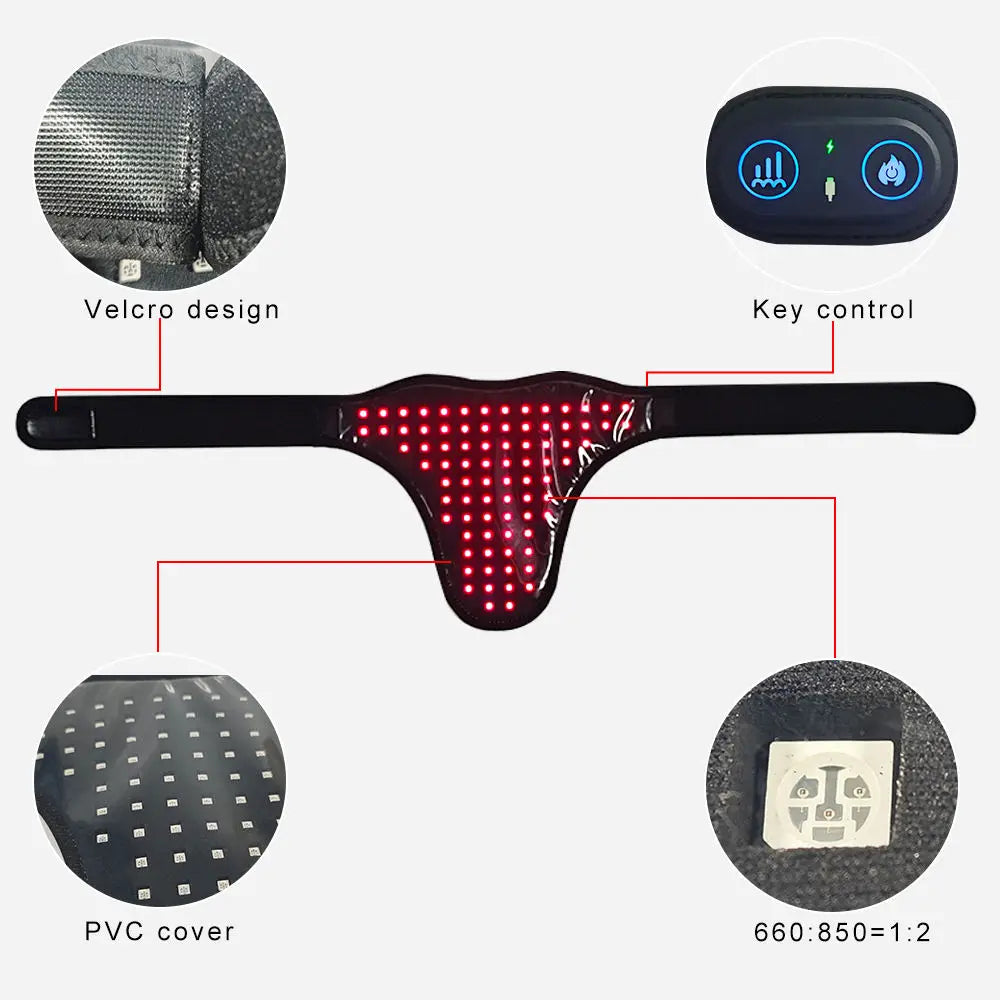 Wireless Red & Infrared Therapy Belt
