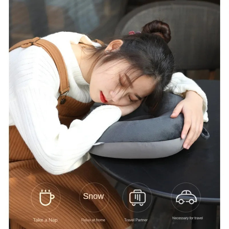 U-Shaped Slow Rebound Travel Neck Pillow