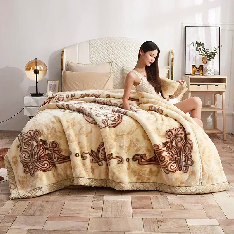 European Style Raschel Weighted Blanket