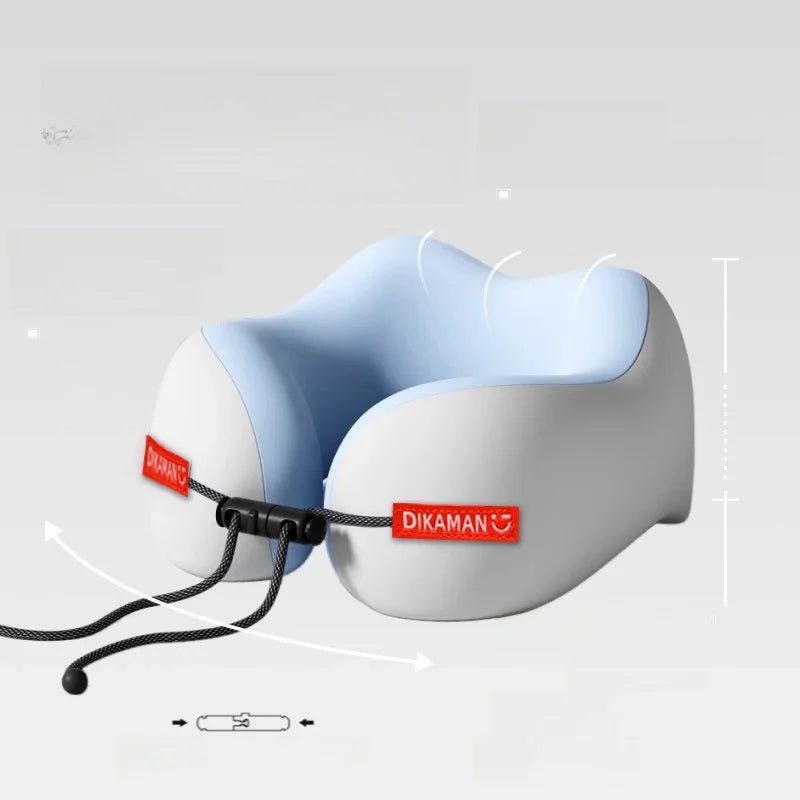 Portable Memory Foam U-Shaped Travel Pillow