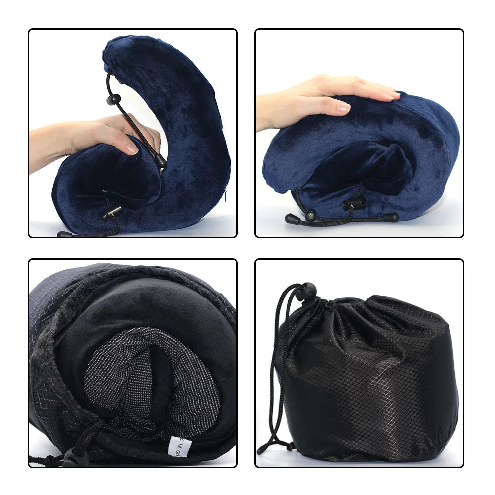 U-Shaped Memory Foam Travel Neck Pillow