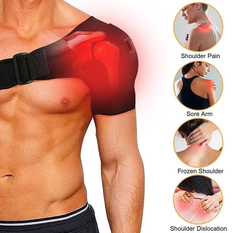 Heated Shoulder Brace for Pain Relief