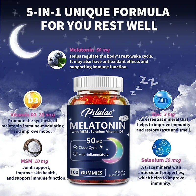 Melatonin Sleep Support Gummies