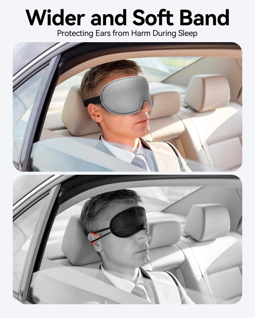 3D Soft Sleep Mask – Light Blocking