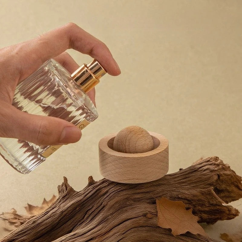 Solid Wood Spherical Essential Oil Diffuser