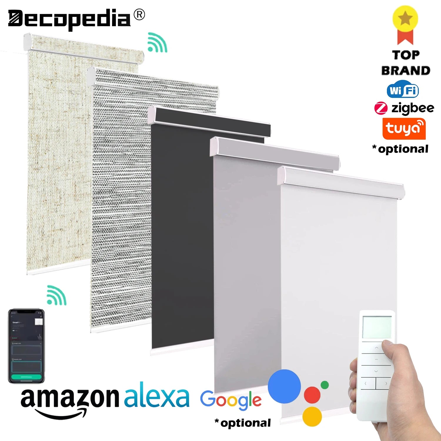 Motorized Blackout Roller Blinds – Decopedia