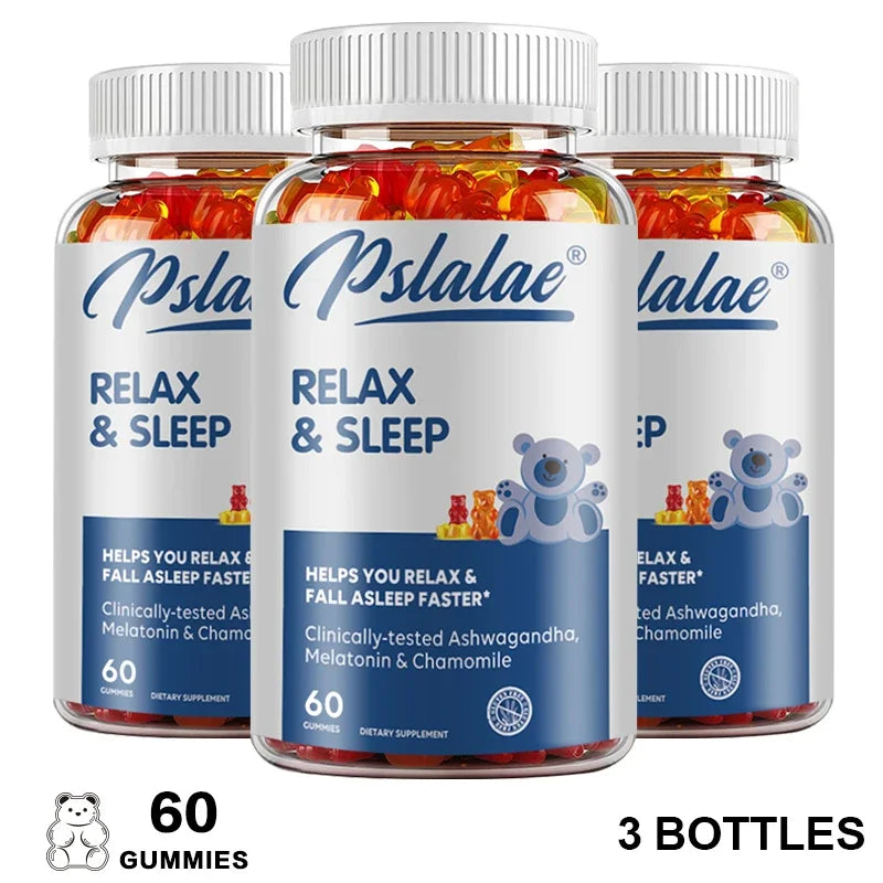 Relax & Sleep Supplement with Melatonin & Ashwagandha