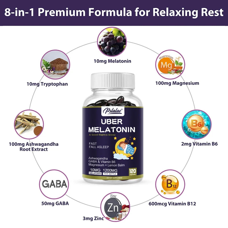 Melatonin Capsules for Deep Sleep