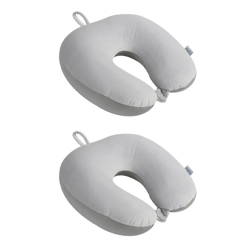 Car Neck Pillow with Foam Particles for Travel
