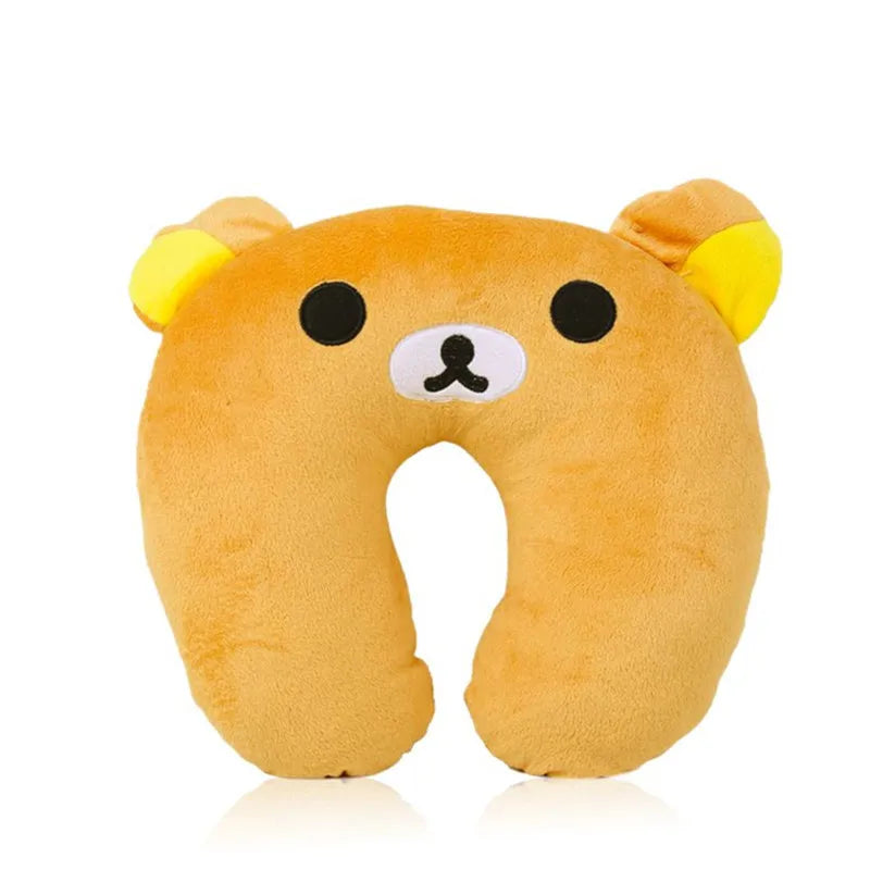 Soft Plush U-Shaped Travel Neck Pillow