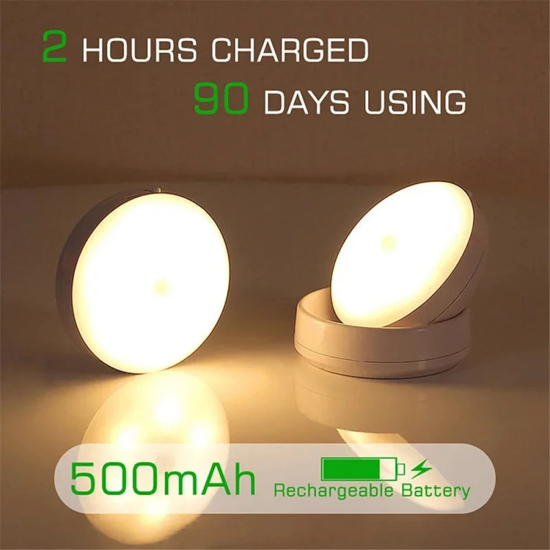 USB Rechargeable Motion Sensor LED Light