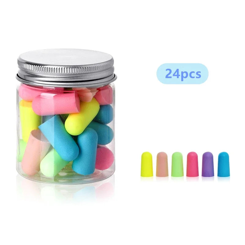 Memory Foam Noise-Reducing Ear Plugs