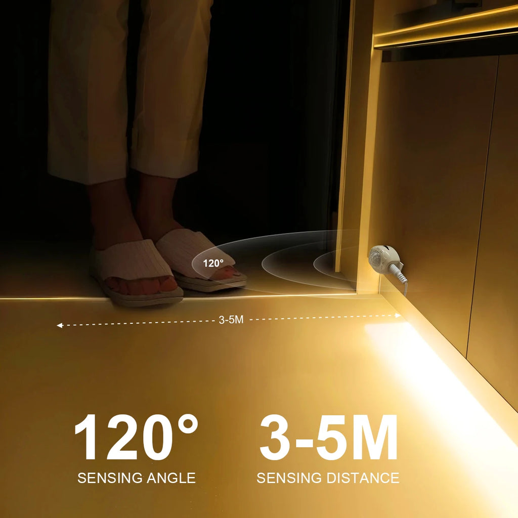 USB PIR Motion Sensor LED Strip Light