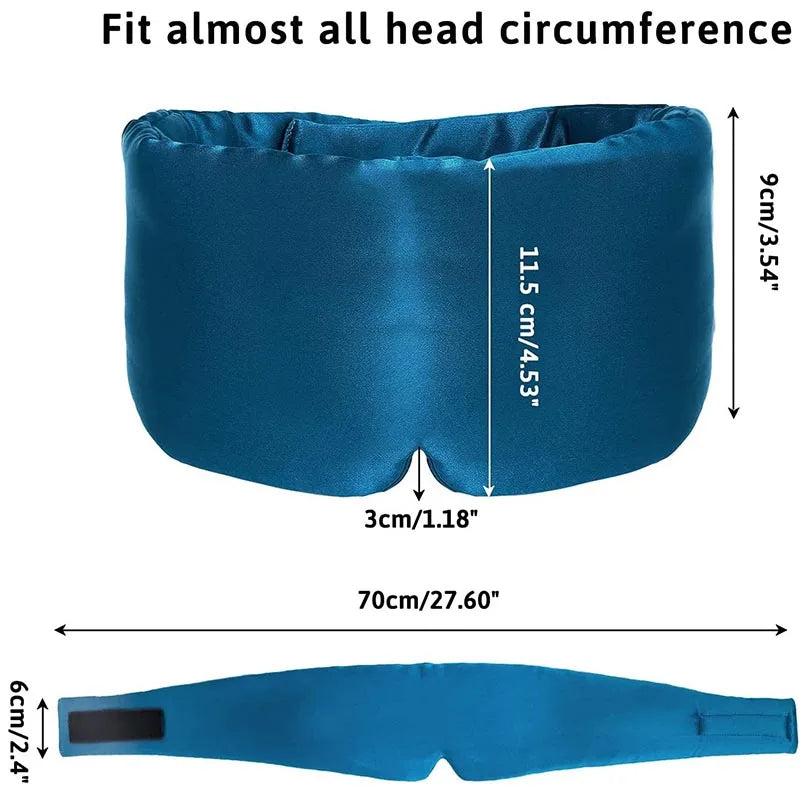 Silk Sleep Mask – Soft Anti-Wrinkle Eye Cover