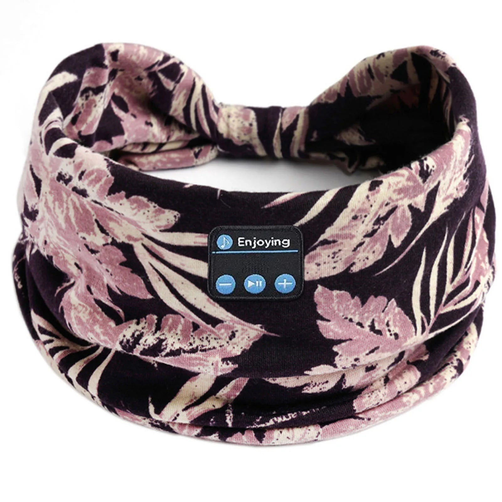 Wireless Leopard Sleep Headband Headphones