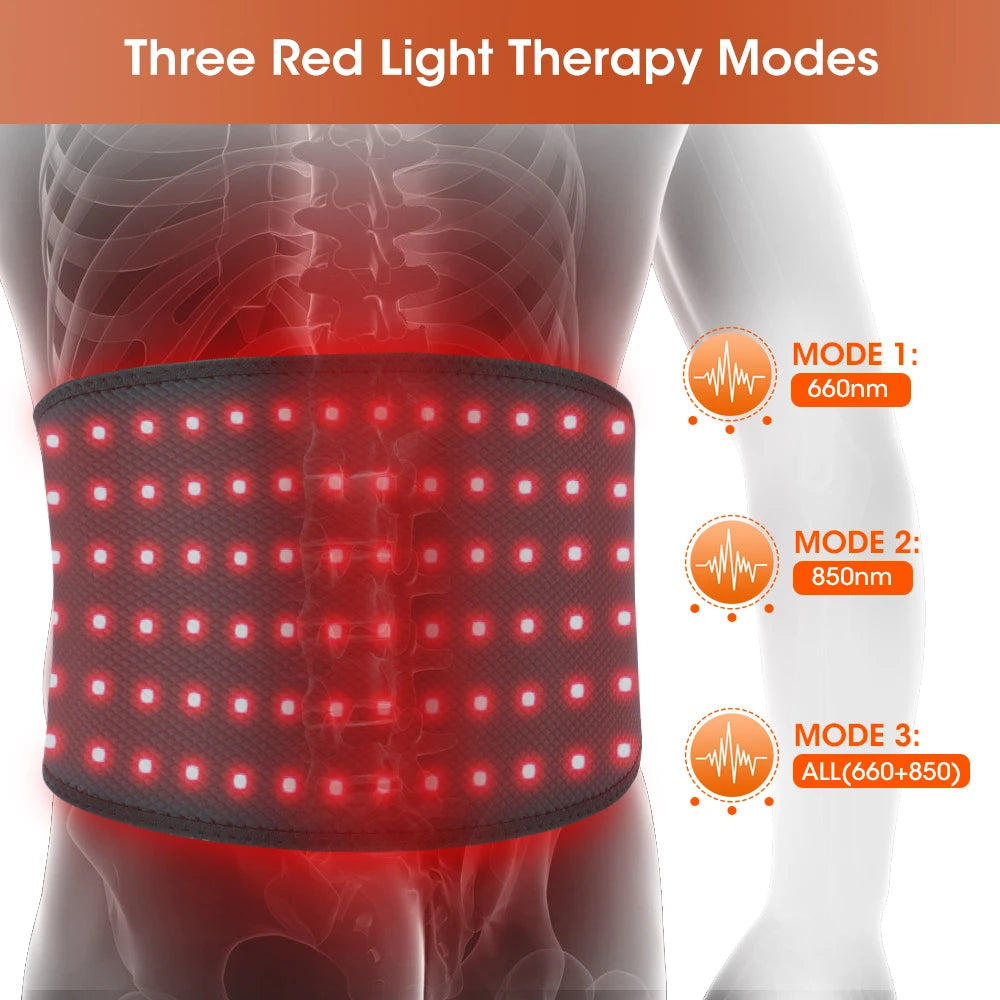 Near Infrared Red Light Therapy Belt