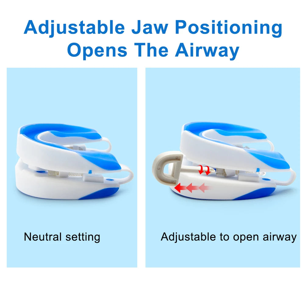 Anti Snoring Mouth Guard Improve Sleeping Reduction Snoring Device Teeth Bruxism Adjustable Orthodontic Snore Device