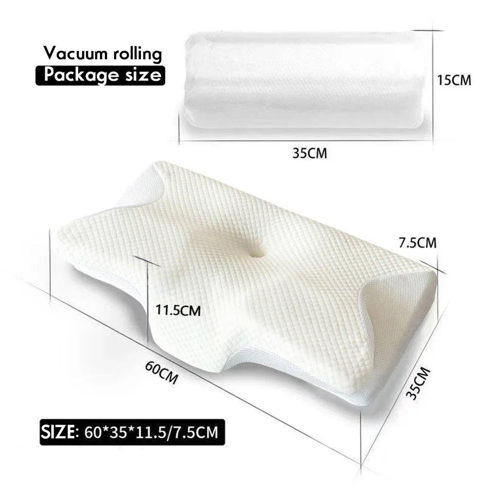 Cervical Memory Foam Neck Pillow