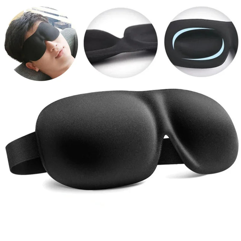 3D Contour Sleep Mask – 100% Light Block