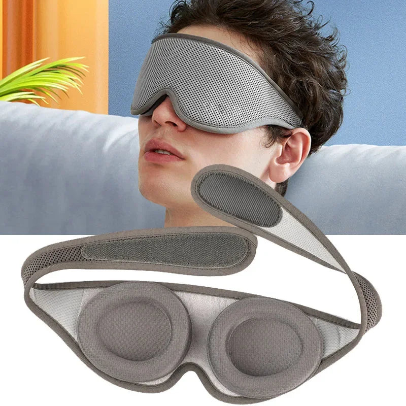 3D Sleep Mask – 100% Blackout Eye Cover