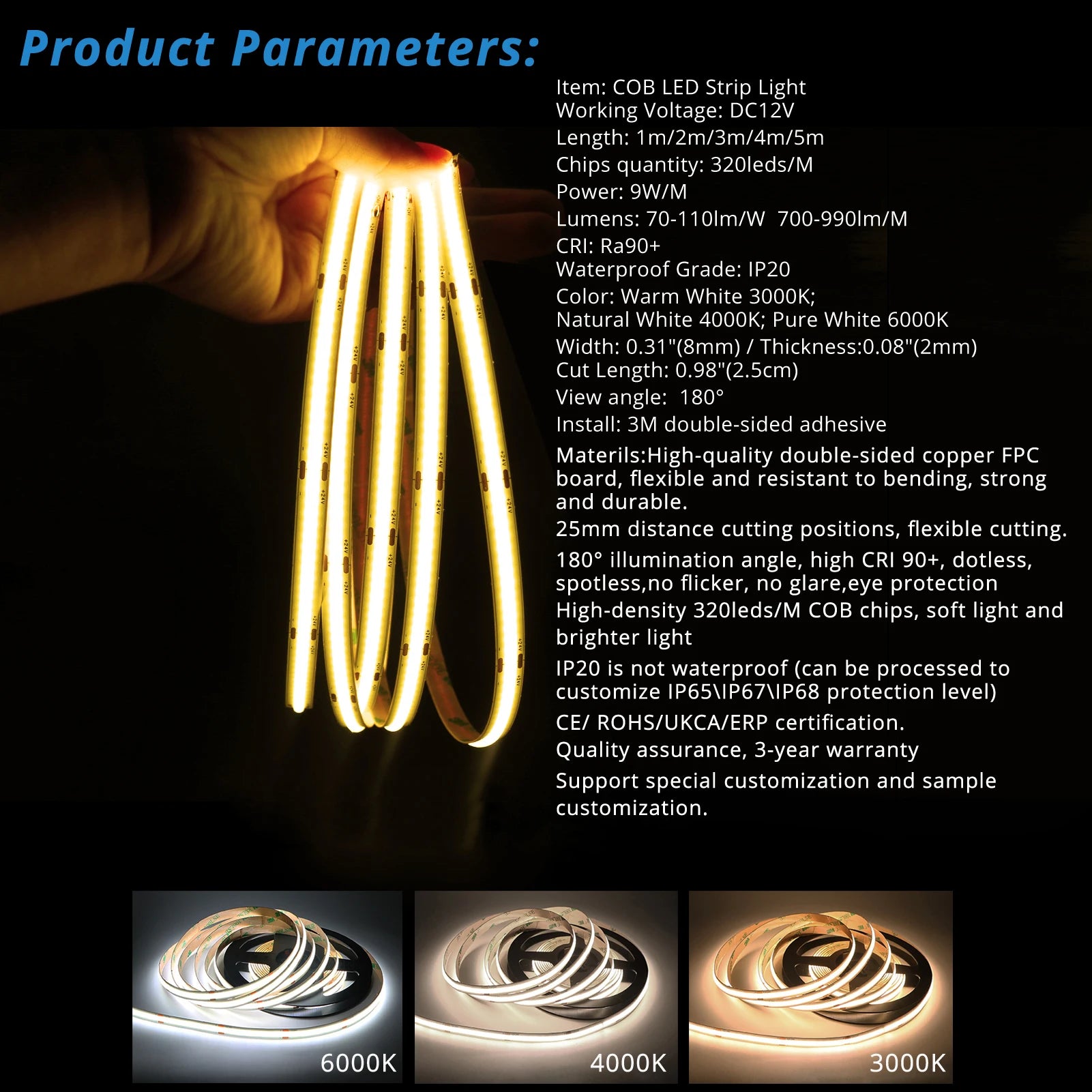 Human Sensing LED Strip Light