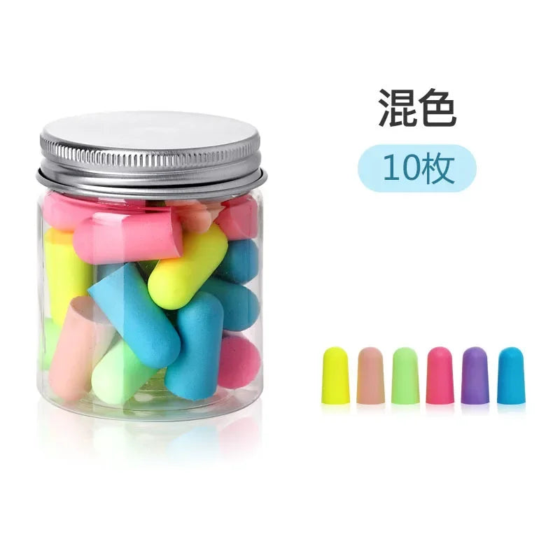 Memory Foam Noise-Reducing Ear Plugs