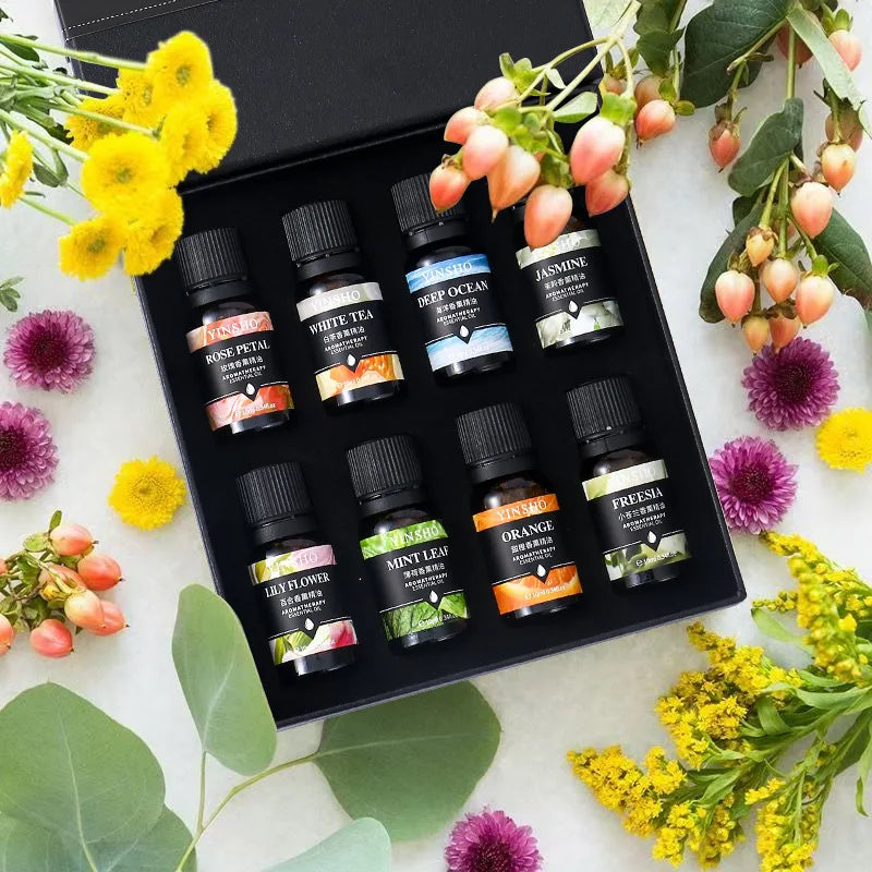 10ml Essential Oils Aromatherapy Gift Set