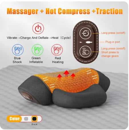 Electric Neck Massager Pillow with Heating