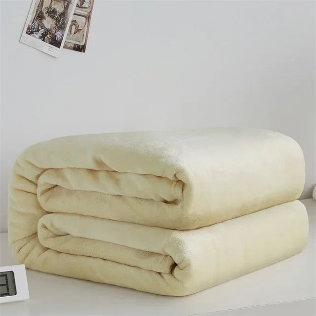 Coral Fleece Lightweight Throw Blanket