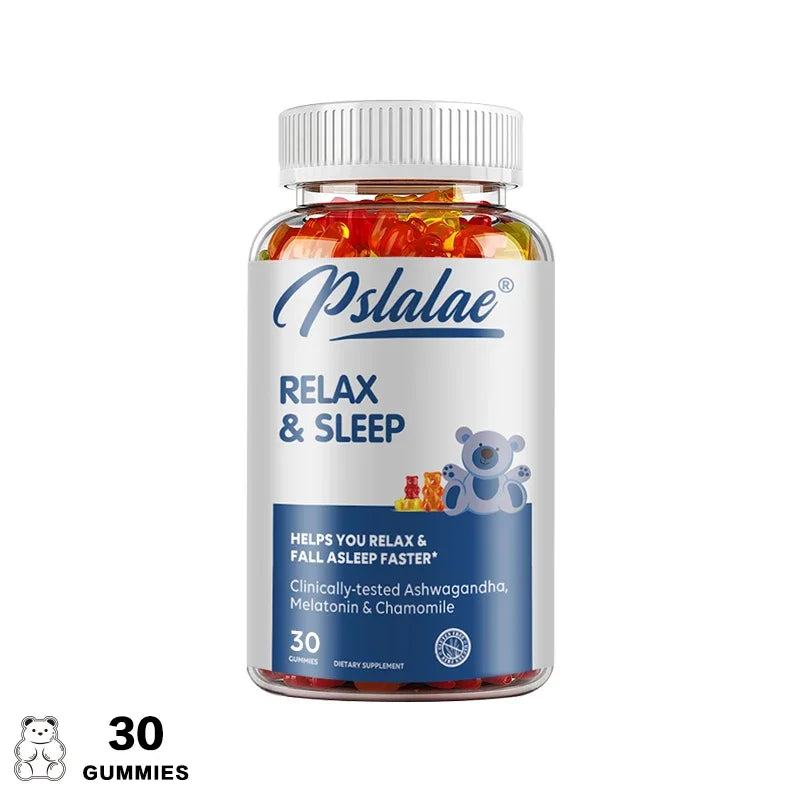 Relax & Sleep Supplement with Melatonin & Ashwagandha