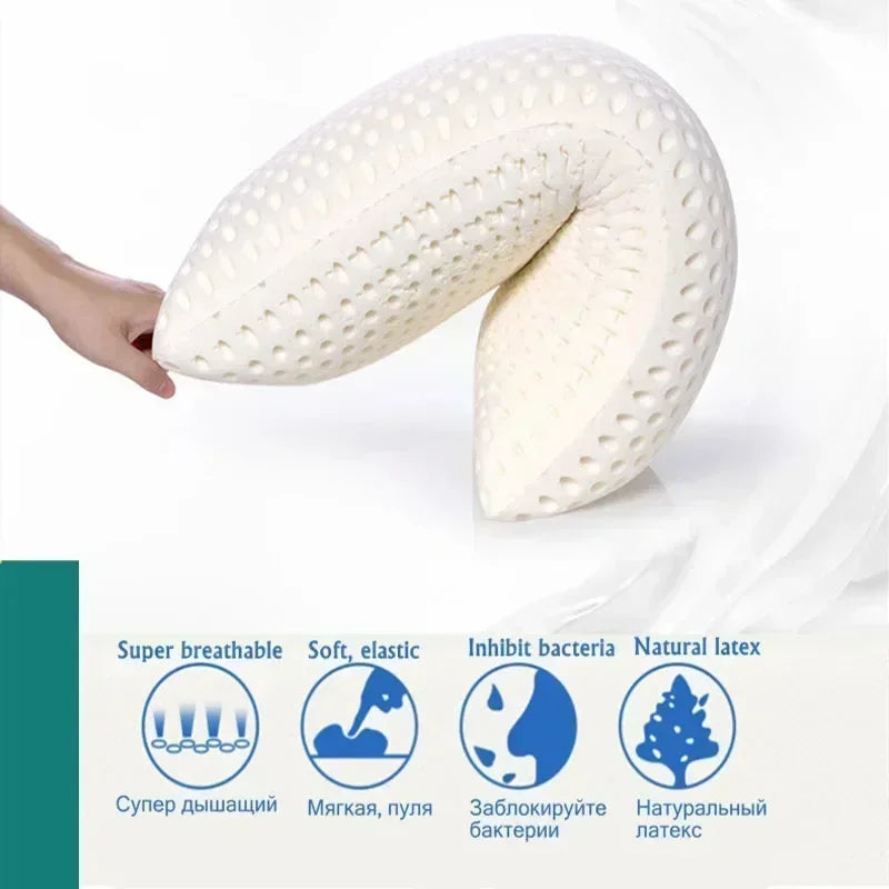 Natural Latex Orthopedic Neck Pillow