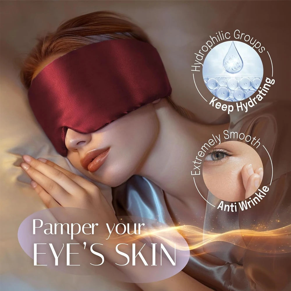 Mulberry Silk Sleep Mask – Soft Eye Cover