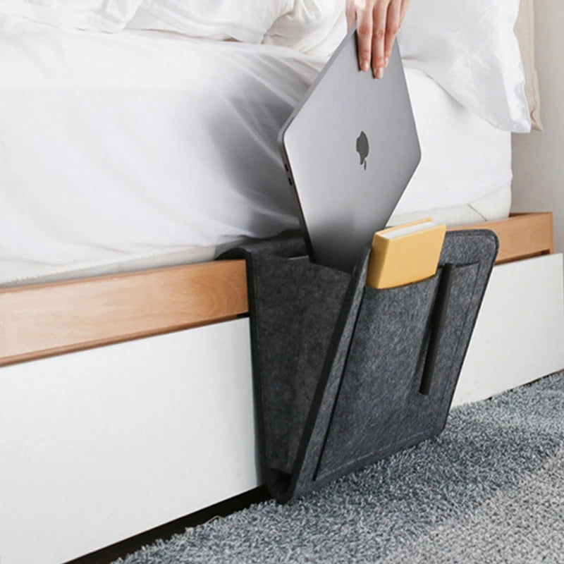 Felt Bedside Hanging Storage Caddy