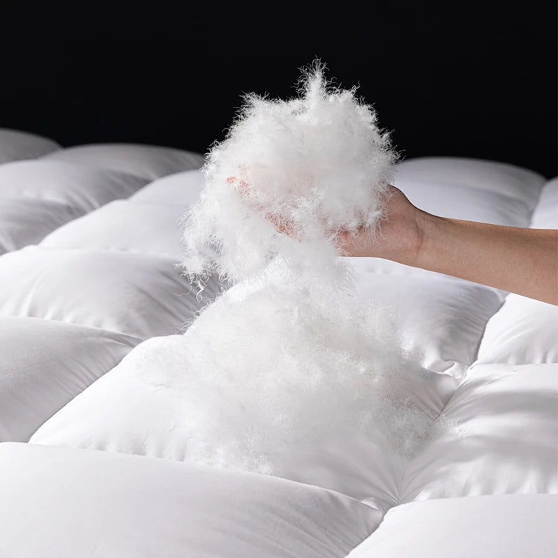 Queen Goose Down Mattress Topper