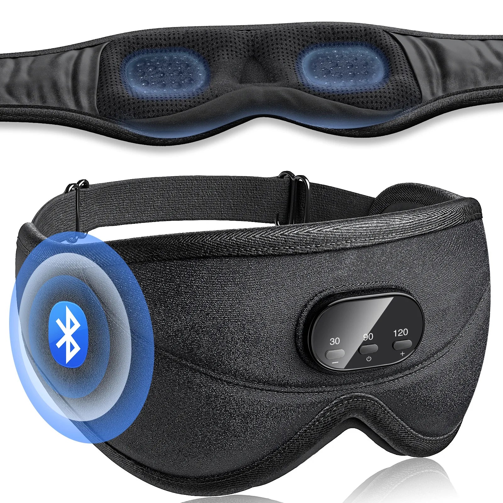 Bluetooth 3D Sleep Mask with Music