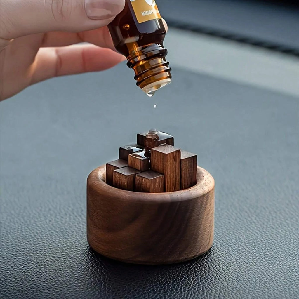 Wooden Essential Oil Diffuser Set