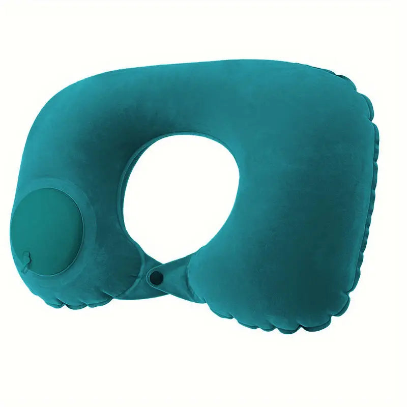 Inflatable Portable U-Shaped Travel Neck Pillow
