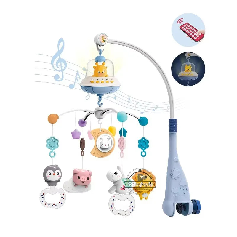 Musical Baby Crib Mobile with Lights & Music