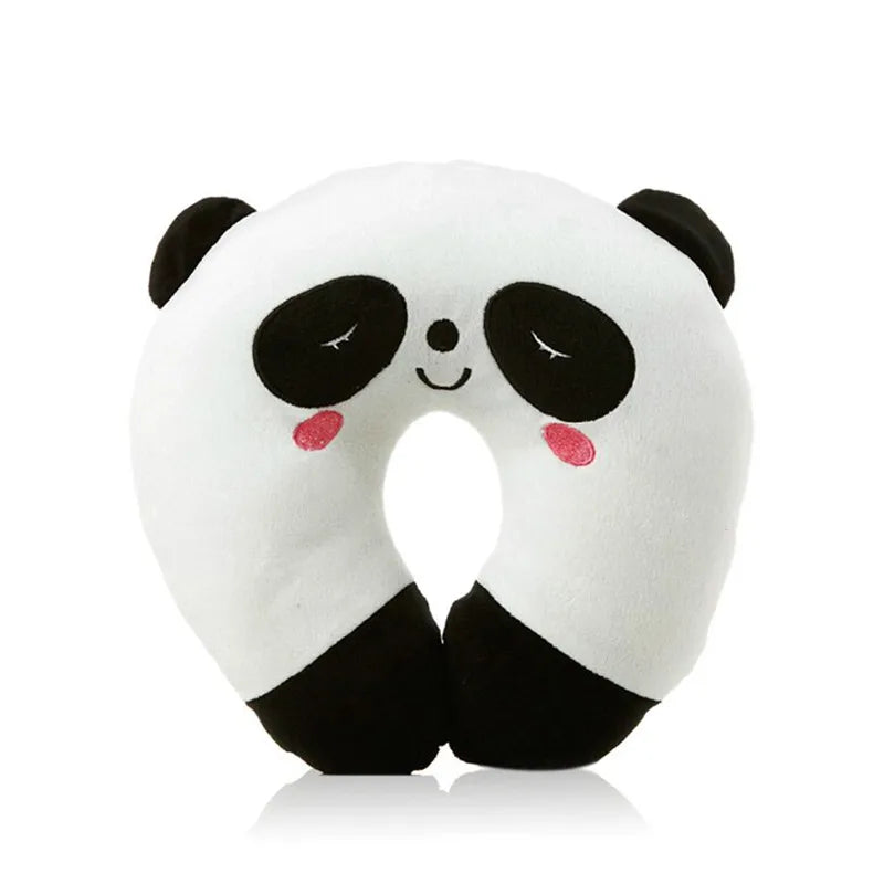 Soft Plush U-Shaped Travel Neck Pillow