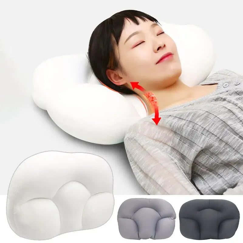 Egg-Shaped 3D Memory Foam Pillow