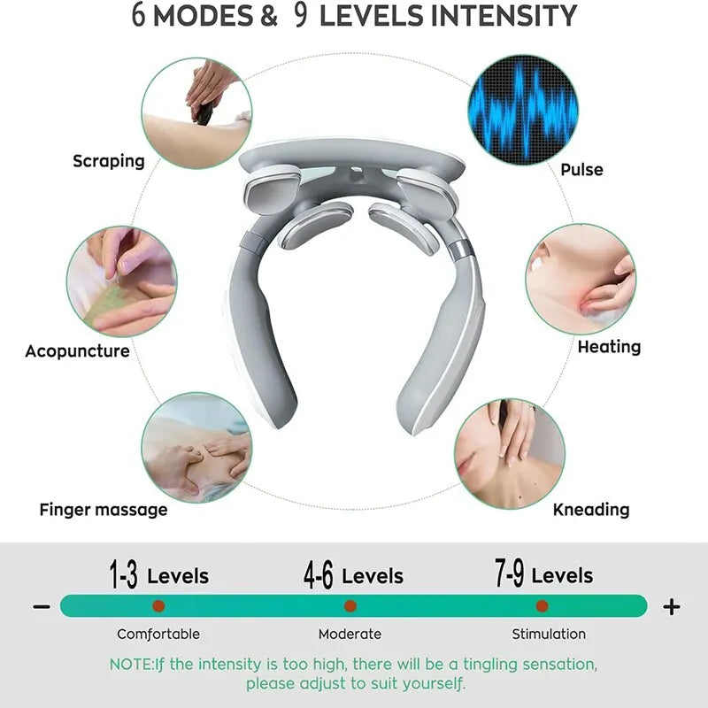 Neck Massager with Heat & Vibration