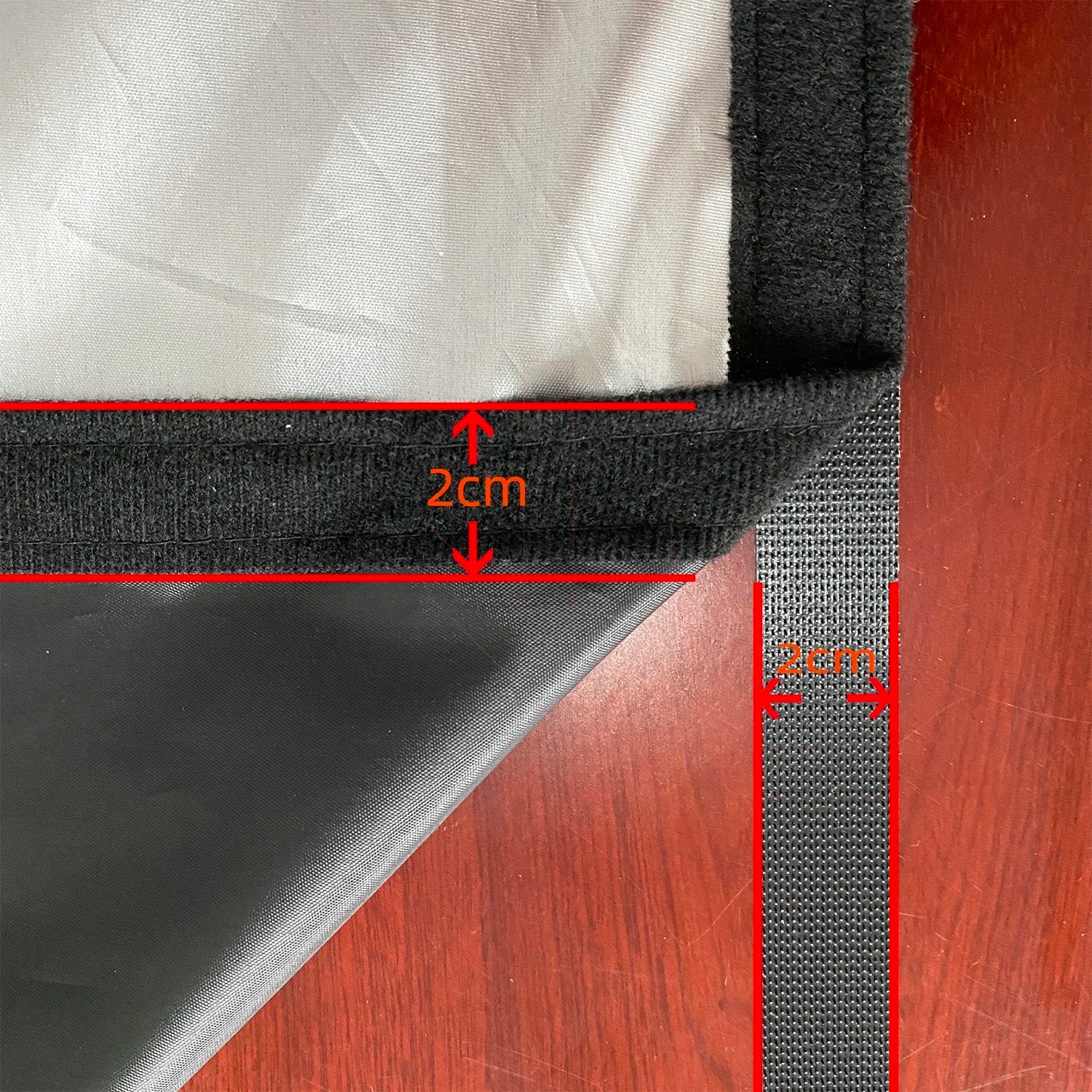 Custom No-Drill 100% Blackout Curtain