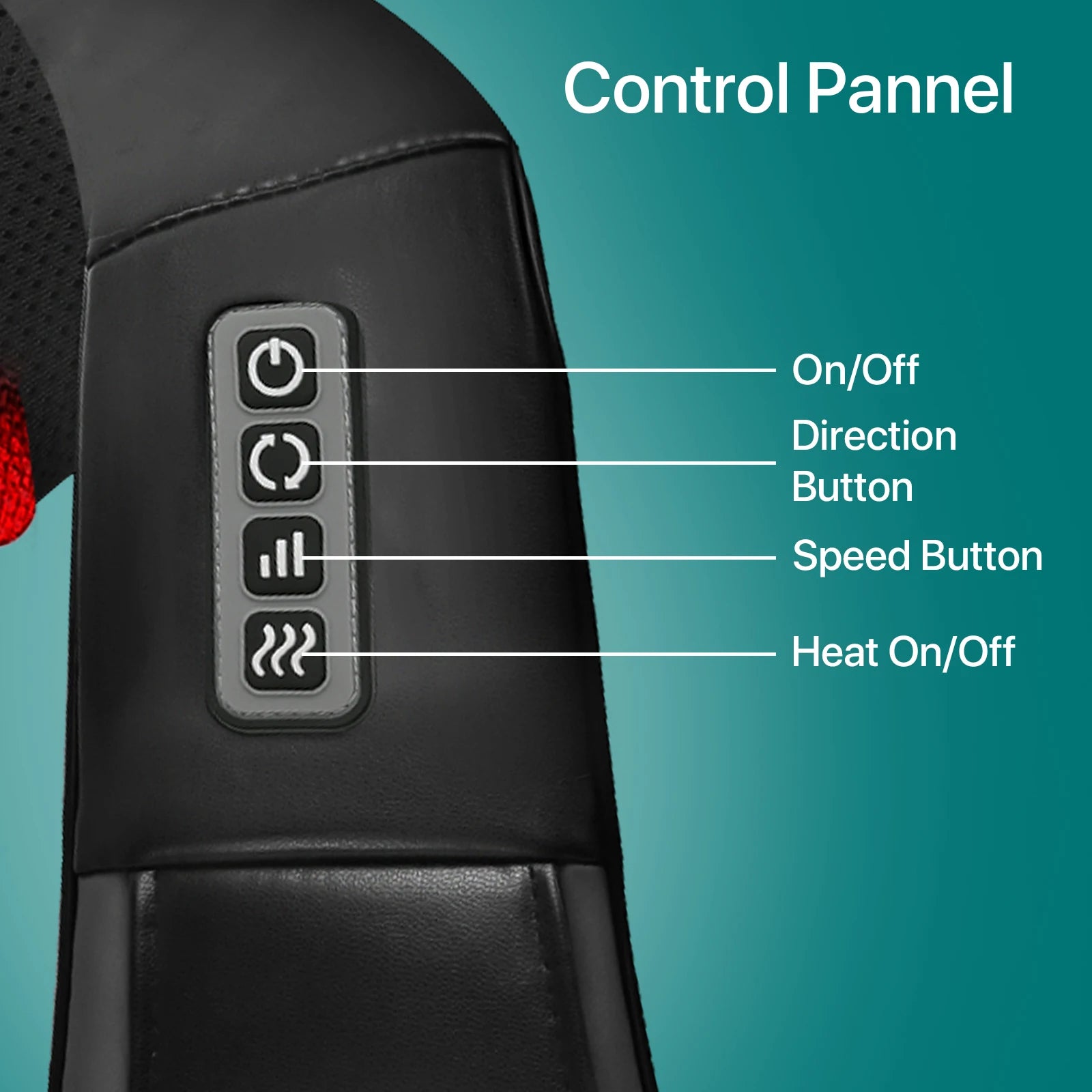 Shiatsu Neck & Back Massager with Heat