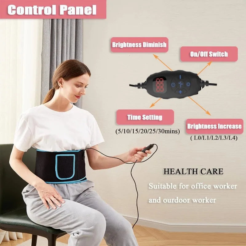 Near Infrared Red Light Therapy Belt